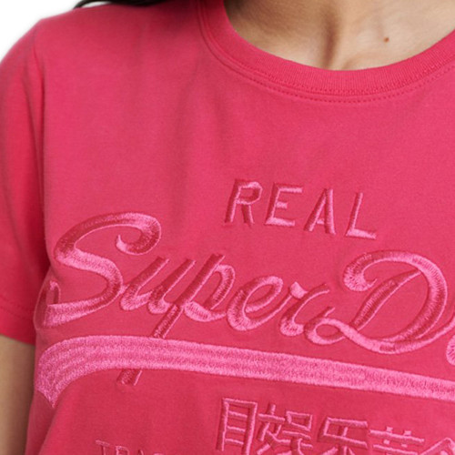 Superdry Γυναικεία κοντομάνικη μπλούζα